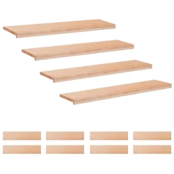 Vidaxl Stopnice 12 kos 120 x 30 x 2 cm Naravna Trda bukovina