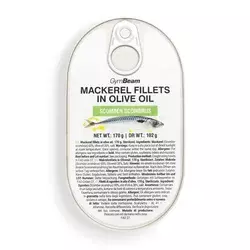 GymBeam Mackerel fillets in olive oil