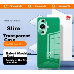Snowkids Maska za mobilni telefon Huawei Nova 11 Pro, Providna