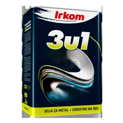 3u1 Boja za metal antracit 3kg RAL7016 Irkom