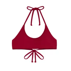 Cropp - Bikini top - bordo