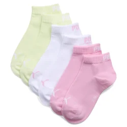 PUMA Quarter Socks Youth (3-pack), Shop, Pink/White, 31-34