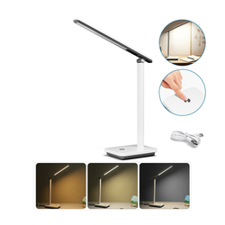 Aigostar - LED prigušiva stona lampa LED/5W/5V 3000-6500K bela/crna