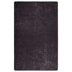 Vidaxl Pralna preproga 160x230 cm antracitna