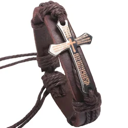 Zapestnica Instructive Cross - Rjava KP34465