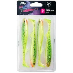 Fox Rage Slick Shad Ultra UV 13cm Lemontiger x 4