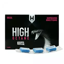 Erekcijske tablete High Octane Titan, 6 kom