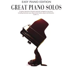 GREAT PIANO SOLOS EASY EDITION BLACK BOOK
