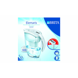 BRITA vrč za filtriranje vode ELEMARIS COOL METER WHITE