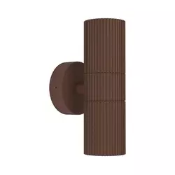 Eglo 902041 - Spoljašnje zidno svetlo TOMELLOSO 2xGU10/28W/230V IP44 braon