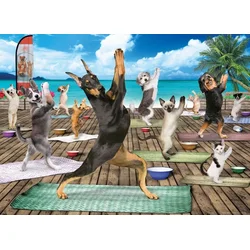 EuroGraphics Puzzle Animal Yoga XL 500 kosov
