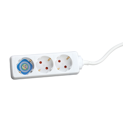 COMMEL (c0804) 3u1 produžni kabl 16A 250V 3m beli