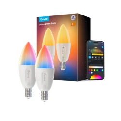 SET 2x LED RGBWW prigušiva sijalica E14/5W/230V 2700-6500K Wi-Fi - Govee