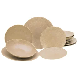 Creatable Kombinirani Servis Vesuvio Sand, 12-Delni