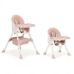 ECO TOYS Hranilica za bebe 2u1, Roze