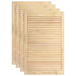 Vrata za ormarić rešetkasti dizajn 4 kom 99,3x59,4 cm borovina