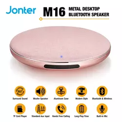 Bluetooth zvucnik Jonter M16 BTSM1/16 pinkOpis proizvoda: Bluetooth zvucnik Jonter M16 BTSM1/16 pink