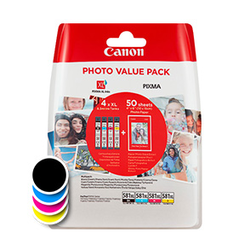 tinta CANON CLI-581 CMYB XL - Photo value pack 2052C004