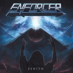 Enforcer - Zenith (Translucent Blue/Black Splatter Coloured) (LP)