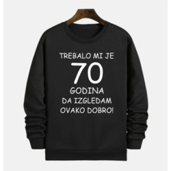MAFIMI Duks Trebalo mi je 70 godina da izgledam ovako dobro!, Crni