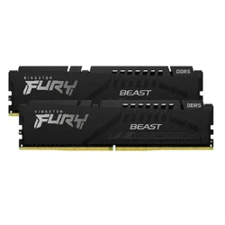 KINGSTON DIMM DDR5 16GB (2x8) 5600MT/s FURY Beast Black XMP KF556C40BBK2-16