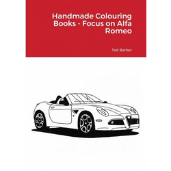 Handmade Colouring Books - Focus on Alfa Romeo