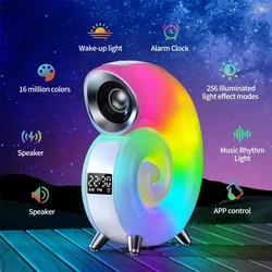 Bluetooth Zvučnik Puž muzička lampa