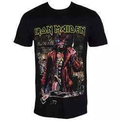 Metalik majica muško Iron Maiden - Stranger Sepia - ROCK OFF - IMTEE64MB