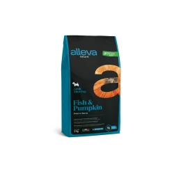 Alleva Natural Suva hrana za odrasle pse malih rasa, Sa ribom i bundevom, 2kg