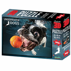 Sestavljanka - puzzle 3D pes Rocco 61 x 46cm 500kos