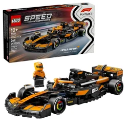 Lego Speed Champions McLaren F1 Team MCL38 trkački automobil 77251, Uzrast 10+