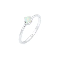 ELLI Prstan Opal, srebrna