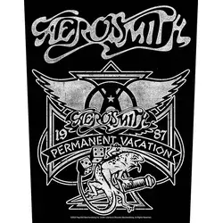Aerosmith Permanent Vacation Našitek za šivanje 36 x 30 cm