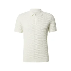 DAN FOX APPAREL Majica Manuel  off-bela
