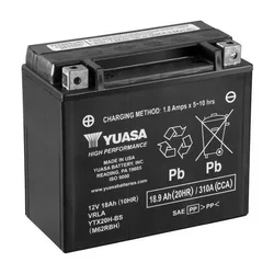 Yuasa Super MF YTX20H-BS Motorcycle Battery