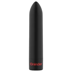 Oninder - pameten mini vibrator (črna)