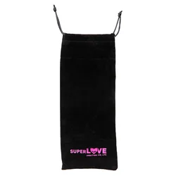 SuperLove Premium Suede Toy Bag Large Black