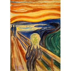 Enjoy - Puzzle Edvard Munch: The Scream - 1 000 kosov