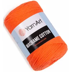 Yarn Art Macrame Cotton 2 mm 800 Pumpkin