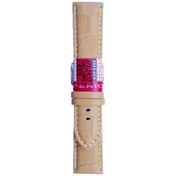Kožni kaiš Diloy 22mm DIL378.17 Tamno krem boja