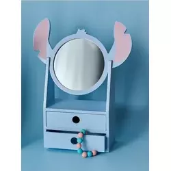 Sinsay - Ogledalo sa fiokama za odlaganje Stitch - svetlo plava