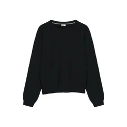 Pull&Bear Pulover črna
