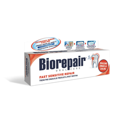 Biorepair Fast Sensitive pasta za zube, 75 ml