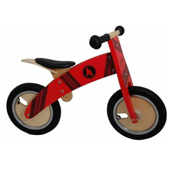 poganjalec Kiddimoto KU Red Tyre rdeča