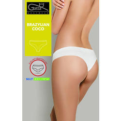 Gatta Brazylian Coco Panties White S