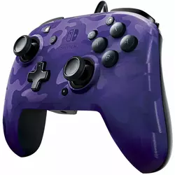 Gamepad PDP Faceoff Deluxe+ Camo Purple