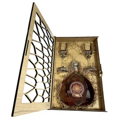 Stara Pesma Dunja 5 godina Gift Box 2 čaše - model saće