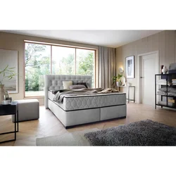 Box Krevet Prestige 180/200 cm , svetlosiva