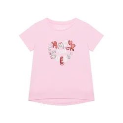 Guess Majica K6RI02 K6YW4 Roza Relaxed Fit