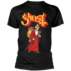 Ghost Majica Greetings From Papa Noel Unisex Black L